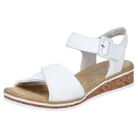 Rieker Keilsandaletten in weiss | Gr.: 40