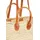 Marrakesch Orient & Mediterran Interior Ibiza Korbtasche Shopper Leder Beige/Braun