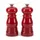 Le Creuset Gewürzmühlen-Set 11 cm Kirschrot befüllt