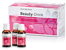 Beauty-Drink mit Kollagen und Hyaluronsäure 15 x 20 ml