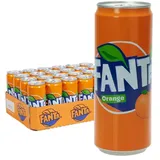 Fanta Orange 24 x 0,33l Dosen inkl. Pfand - MHD: 28.02.2025 inkl. 6 € Pfand