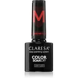 Claresa SoakOff UV/LED Color Kiss Me Gel-Nagellack Farbton KISS ME 5 5 g