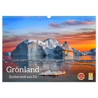Calvendo Grönland - Zauberwelt aus Eis (Wandkalender 2026 DIN