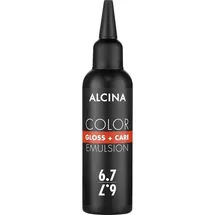 Alcina Color Gloss + Care Emulsion 6.7 dunkelblond-braun 100 ml