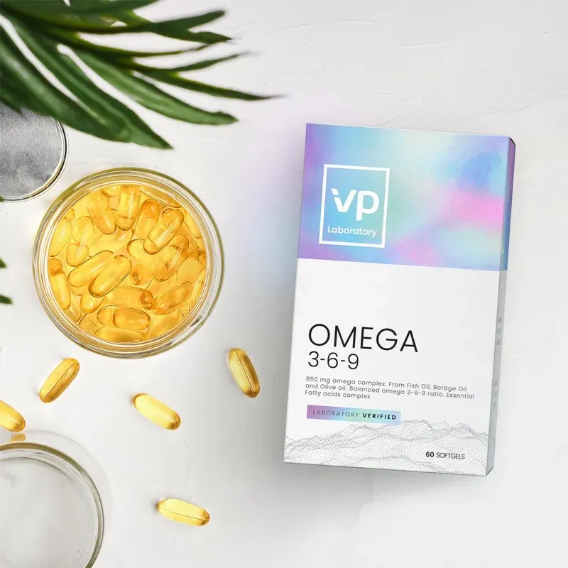 VPLab Omega 3-6-9 Weichkapseln für eine gute Herzfunktion 136 g