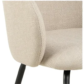 VCM 2er Set Actona Stuhl Eleanor Stoff Beige