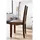 Massivmoebel24 Stuhl Sheesham Holz braun
