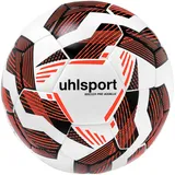 Uhlsport Soccer Pro Addglue Fußball Trainingsball weiß/schwarz/Fluo rot