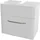 Saphir Waschbeckenunterschrank Serie 3006, 1 Schublade,Siphonausschnitt, 60cm Waschbeckenschrank inkl. Soft-Close, Griff in Chrom Glanz weiß