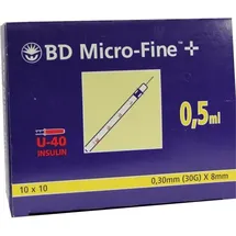 embecta gmbh BD MICRO-FINE+ U40 8 mm