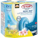 Pattex AERO 360° Wildblumenwiese Tabs Nachfüllpack, reduzieren Feuchtigkeit und schlechte Gerüche, Nachfülltabs für den Luftentfeuchter AERO 360°, 2er-Pack (2x450g)