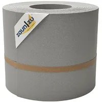 zaunzu® Zaunblende 26 m Steingrau PP