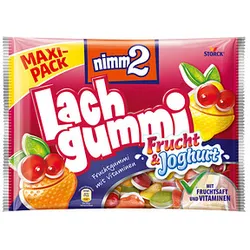 nimm2® Lachgummi Frucht & Joghurt Fruchtgummi 376,0 g