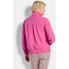 GOLDNER Kurzgröße: Moderne Freizeitjacke mit Reißverschluss", in pink, | Gr.: 21,