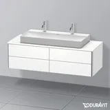 Duravit XSquare Waschtischunterschrank, 4 Schubkästen, weiß matt
