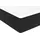 vidaXL Taschenfederkernmatratze Schwarz 90 x 200 cm H3