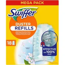 Swiffer Staubtuch-Nachfüllpackung (18 Stück. mit Febreze-Duft)
