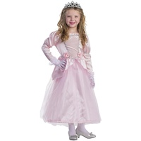 Dress Up America 798-L Mode Mädchen Entzückende Prinzessin Kostüm von, Pink, Größe 12-14 Jahre (Taille: 86-96 Höhe: 127-145 cm)