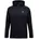 Fleece Mit Durchgehendem Reißverschluss Black XL