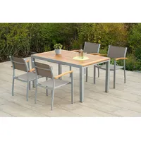 Merxx Naxos Set 5-tlg. Grau/Silber