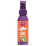 Aussie SOS Heat Defence Leave In Spray 100ml, Entwirrt und Schützt das Haar vor Hitze, Versorgt das Haar 100 Stunden Lang mit Feuchtigkeit, Vegane Formel