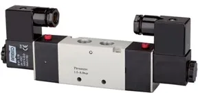 Riegler 5/2-Wegeventil elektropneu., »4V«, bista., G1/4, 24VDC, 1300l/min
