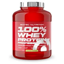 Scitec Nutrition 100% Whey Protein Professional Banane Pulver 2350 g