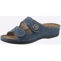 Franken-Schuhe Pantolette Franken-Schuhe dunkelblau 36