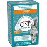 PURINA ONE HYDRALIFE, Katzenfutter nass zur Flüssigkeitsversorgung, mit Huhn, 48er Pack (48 x 50g)