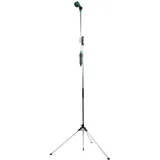 VONROC Gartendusche/Außendusche 2 in 1 mit abnehmbarer Sprühlanze Verstellbare Höhe 149-190cm und 180°