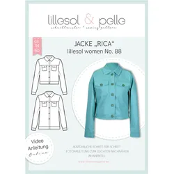 Lillesol Women Papierschnittmuster No. 88 Jacke Rica