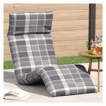 vidaXL Sonnenliege 175 x 54 x 8,5 cm Grau