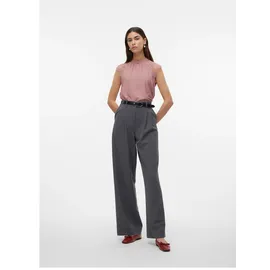 Vero Moda regular fit Blusentop mit Spitze Modell 'MILLA', rosa XL
