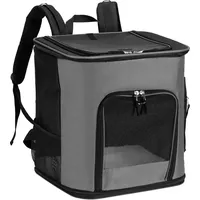 Navaris Rucksack für Hund Katze gepolstert - Hunderucksack Katzenrucksack