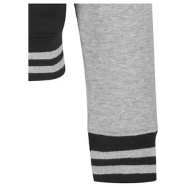 URBAN CLASSICS 2-tone College Sweat Jacke Black / Gray M