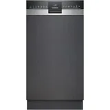 Siemens iQ300 SR53ES25KE Einbau-Geschirrspüler (teilintegrierbar, 450 mm breit, Edelstahl)