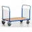 ROLLCART Gitter-Doppelstirnwandwagen 600 kg