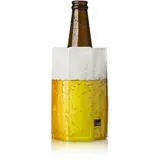 Vacu Vin Bierkühler Manschette - Getränkekühler für Bierflaschen (0,3-0,5 l) - Kühlt Getränke Schnell und Hält Stundenlang Kalt