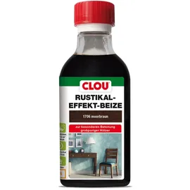 Clou Rustik Beize moorbraun 0,25 l