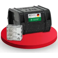 HEIDEMANN ISO FLEX Gelbox mit 3 Verbindungsklemmen (Gel-gefüllt, für