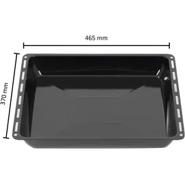 ICQN Backblech Set 465 x 370 x 30 und 60 mm schwarz