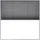 vidaXL Insektenschutz-Plissee für Fenster 120 x 120 cm Grau/Schwarz