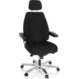 HJH Office 24 HOURS I Stoff Schwarz