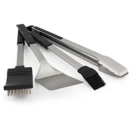 Broil King Grillbesteck-Set 4-teilig Edelstahl schwarz