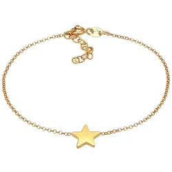 Elli Stern Astro Trend Zart 925 Silber goldfarben Damen 