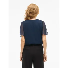 VILA T-Shirt VIFALIA V-NECK blau L/XL (42)