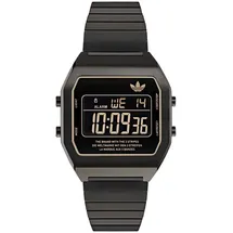 Adidas Originals Digital Two Schwarz Unisex Armbanduhr AOST24059