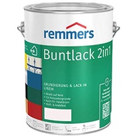 Remmers Buntlack 2in1 Grundierung & Lack (0.375 l, tiefschwarz (RAL 9005))