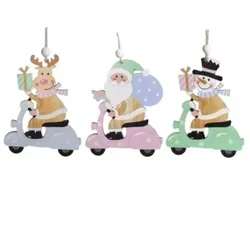 Weihnachtliche Dekofigur, Holz - verschiedene