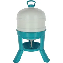 kerbl hobbyfarming Hühnertränke 30 l Türkis/Weiß